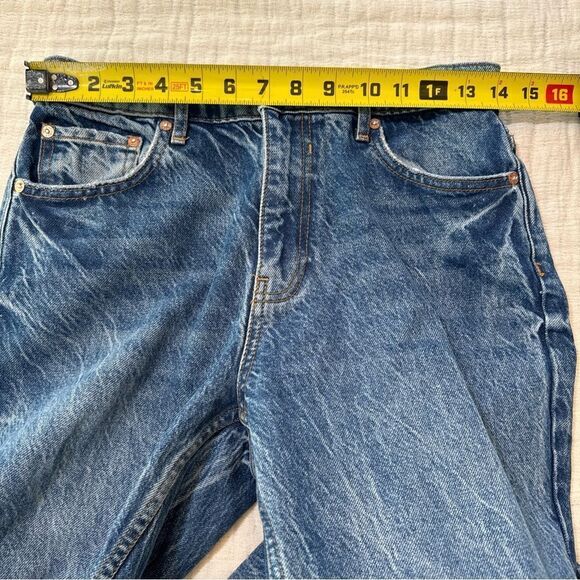 Free People We The Free Size 27 Blue Denim Jeans - Picture 10 of 13